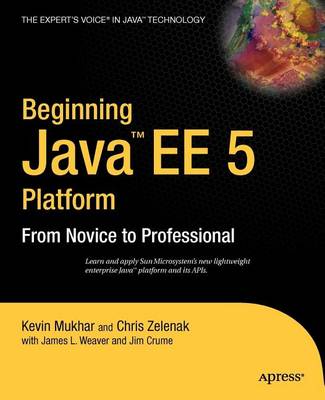 Book cover for Beginning Java Ee 5: From Novice to Professional