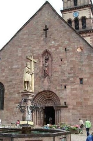 Cover of Fountain and Facade of a Medieval Church in Kaysersberg, Germany