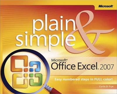 Book cover for Microsoft(r) Office Excel(r) 2007 Plain & Simple
