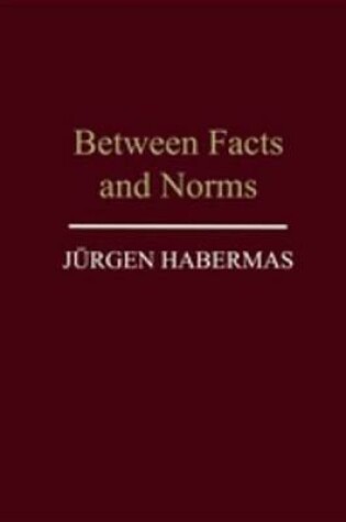 Cover of Between Facts and Norms