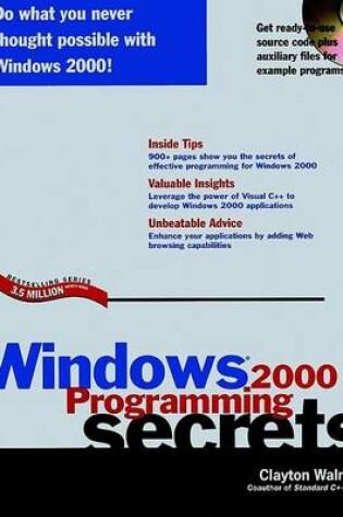 Cover of Windows 2000 Programming Secrets