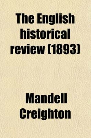 Cover of The English Historical Review (Volume 8)