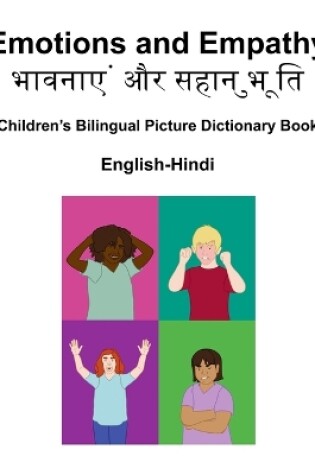 Cover of English-Hindi Emotions and Empathy Children's Bilingual Picture Dictionary Book