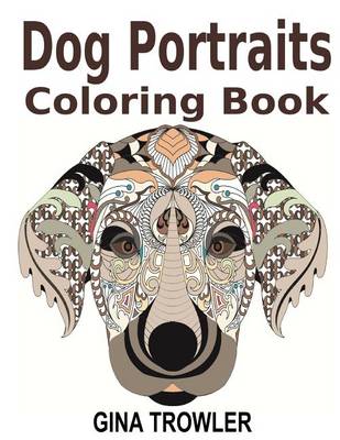 Book cover for Dog Coloring Book