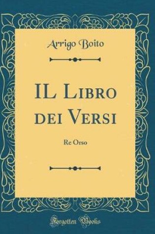 Cover of Il Libro Dei Versi