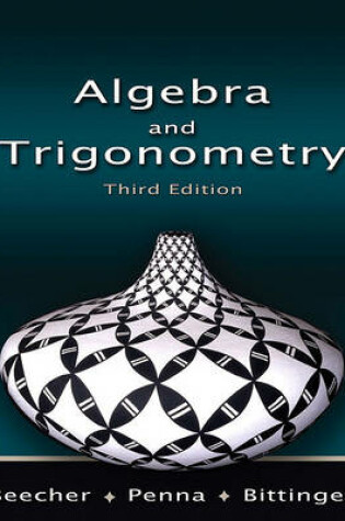 Cover of Algebra and Trigonometry Value Pack (Includes Review of Algebra & Mymathlab/Mystatlab Student Access Kit )