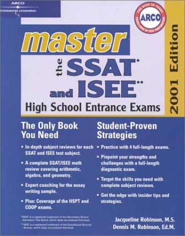 Book cover for Master the Ssat/Isee, 2001/E