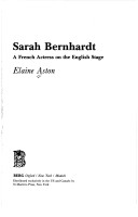 Book cover for Sarah Bernhardt