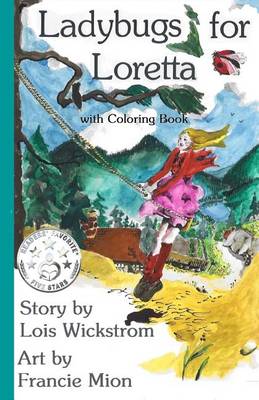 Book cover for Ladybugs for Loretta with Coloring Book