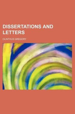 Cover of Dissertations and Letters