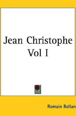 Cover of Jean Christophe Vol I