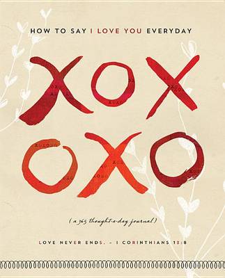 Book cover for XOXOXO Journal