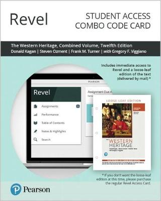 Book cover for Revel for the Western Heritage, Combined Volume -- Combo Access Card