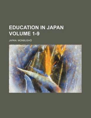 Book cover for Education in Japan Volume 1-9