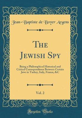 Book cover for The Jewish Spy, Vol. 2