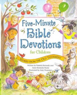 Book cover for Five-Minute Bible Devotions for Children