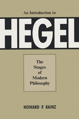 Book cover for An Introduction To Hegel