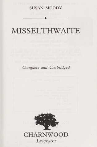 Cover of Misselthwaite