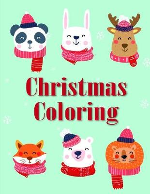 Book cover for Christmas Coloring