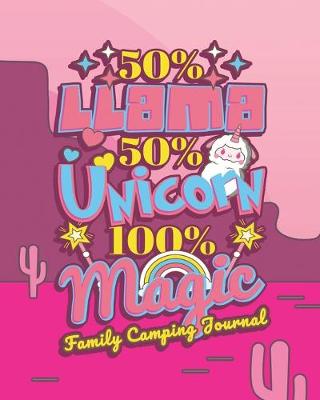 Book cover for Llama Unicorn Magic