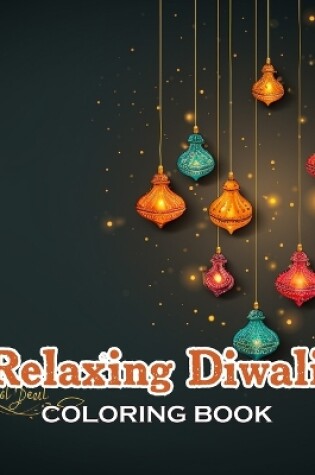 Cover of Relaxing Diwali Coloring Book for Adult