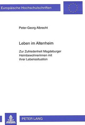 Cover of Leben Im Altenheim