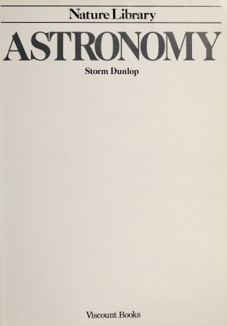 Book cover for Astronomy