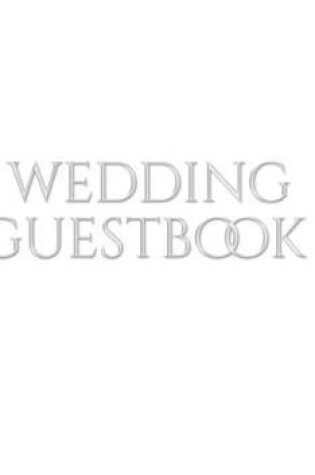 Cover of classic stylish Wedding Guest Book
