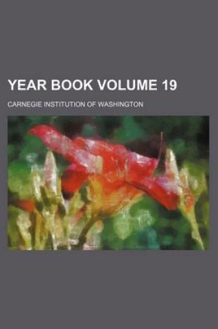 Cover of Year Book Volume 19