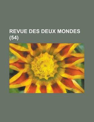 Book cover for Revue Des Deux Mondes (54)