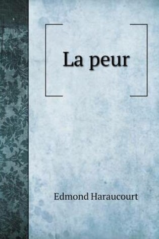 Cover of La peur