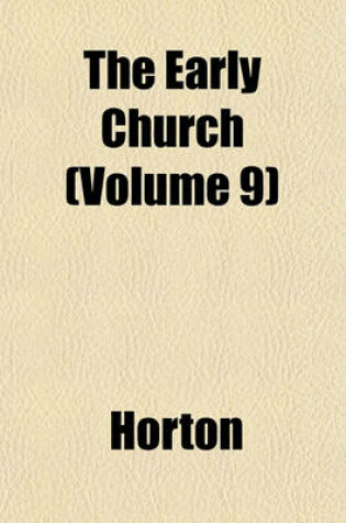 Cover of The Early Church (Volume 9)