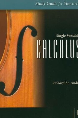 Cover of SG Single Variable Calc 6e