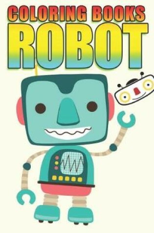 Cover of coloring books robot