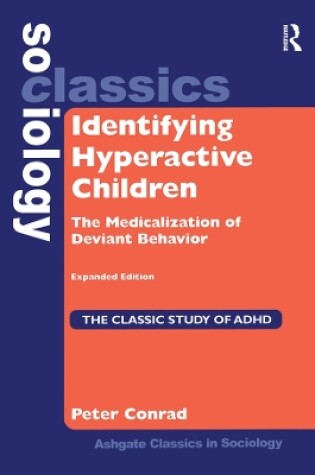 Cover of Identifying Hyperactive Children