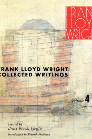 Cover of Frank Lloyd Wright Collected Writings