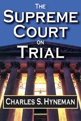 Book cover for The Supreme Court on Trial