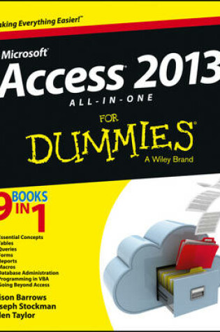 Cover of Access 2013 All-in-One For Dummies
