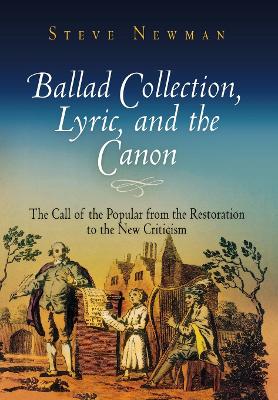 Book cover for Ballad Collection, Lyric, and the Canon