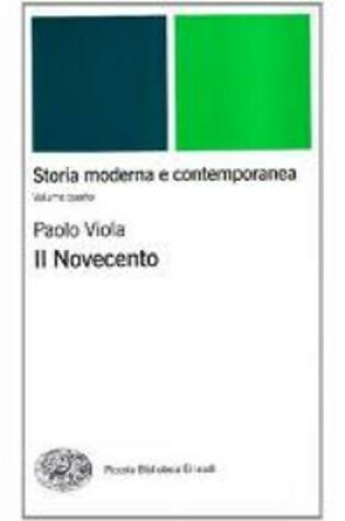 Cover of Il Novecento. Storia Moderna E Contemporanea IV