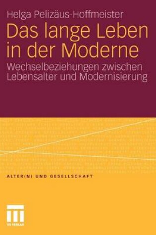 Cover of Das lange Leben in der Moderne