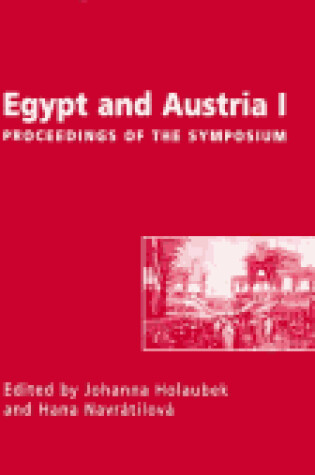 Cover of Egypt and Austria I