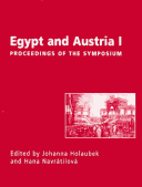 Book cover for Egypt and Austria I