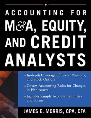 Book cover for Accounting for M&A, Credit, and Equity Analysts