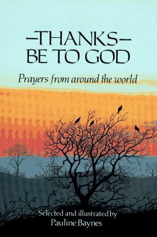 Cover of Thanks be to God