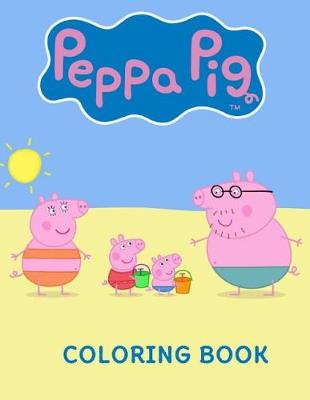 Book cover for Peppa Pig Coloring Book