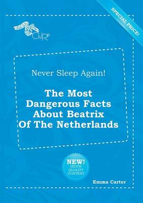 Book cover for Never Sleep Again! the Most Dangerous Facts about Beatrix of the Netherlands