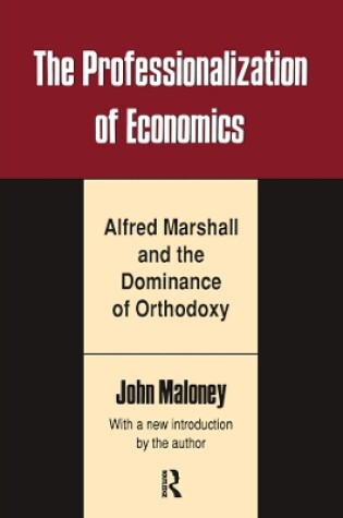 Cover of The Professionalization of Economics