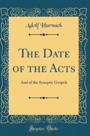 Cover of The Date of the Acts