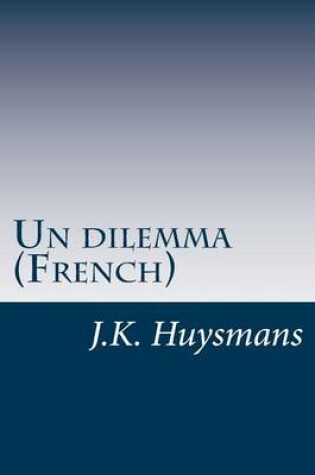 Cover of Un dilemma (French)
